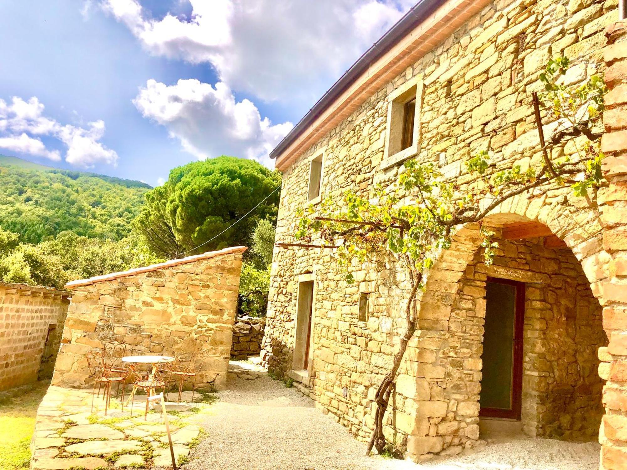 Bio Agriturismo Alba Etrusca Di Cortona - Organic Farmhouse- Appartamento Lavanda-Appartamento Rosmarino - Vasca Idromassaggio Esterna Poggioni ภายนอก รูปภาพ